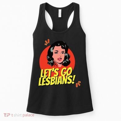 LetS Go Lesbians! Retro Lesbian Subtle Lesbian Women's Tank Top