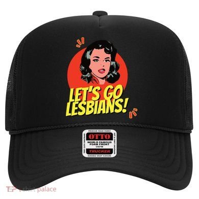 LetS Go Lesbians! Retro Lesbian Subtle Lesbian Hat