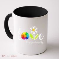 Love Grandma Life Wildlife Flower Coffee Mug thumb 0