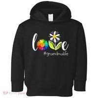 Love Grandma Life Wildlife Flower Toddler Hoodie thumb 0