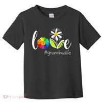 Love Grandma Life Wildlife Flower Toddler T-Shirt thumb 0