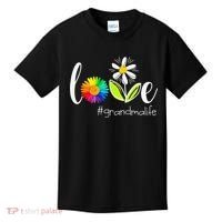 Love Grandma Life Wildlife Flower Kids T-Shirt thumb 0