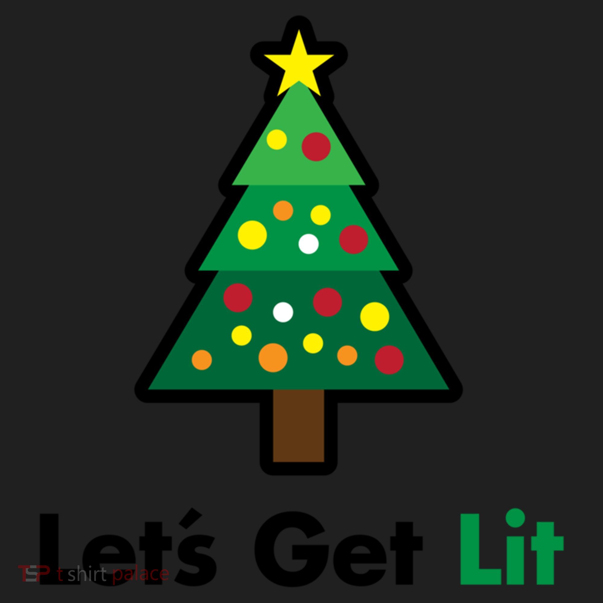 Let's Get Lit Funny Christmas Ing Xmas Lights Funny Gift Beanie