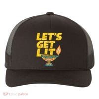 LetS Get Lit Diwali Dia Cool Gift Yupoong Adult 5-Panel Trucker Hat thumb 0