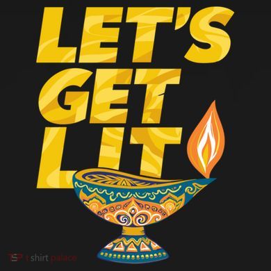 LetS Get Lit Diwali Dia Cool Gift Yupoong Adult 5-Panel Trucker Hat