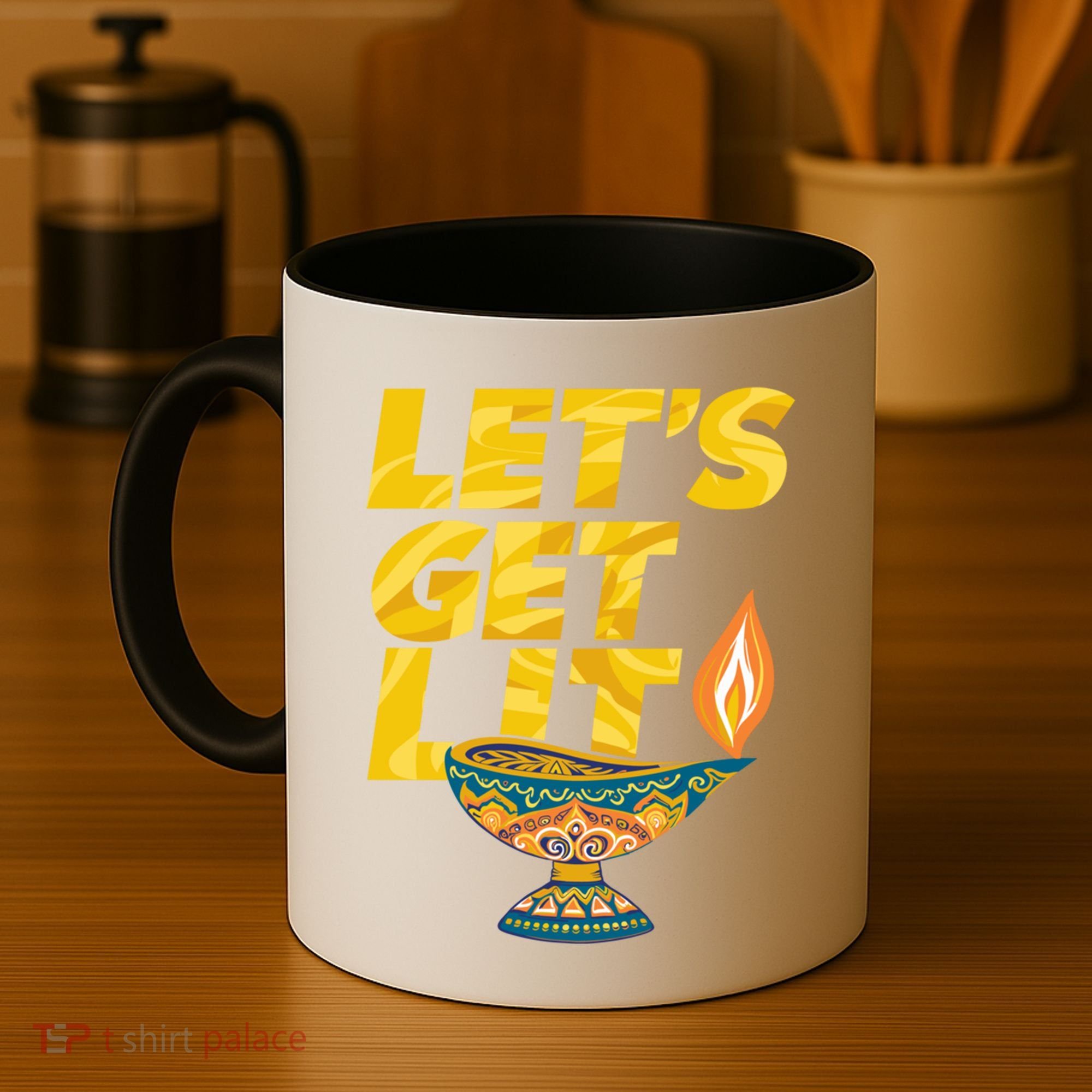 LetS Get Lit Diwali Dia Cool Gift Coffee Mug