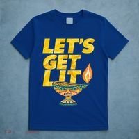 LetS Get Lit Diwali Dia Cool Gift T-Shirt thumb 5