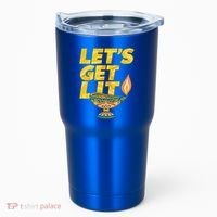 LetS Get Lit Diwali Dia Cool Gift Tumbler thumb 0