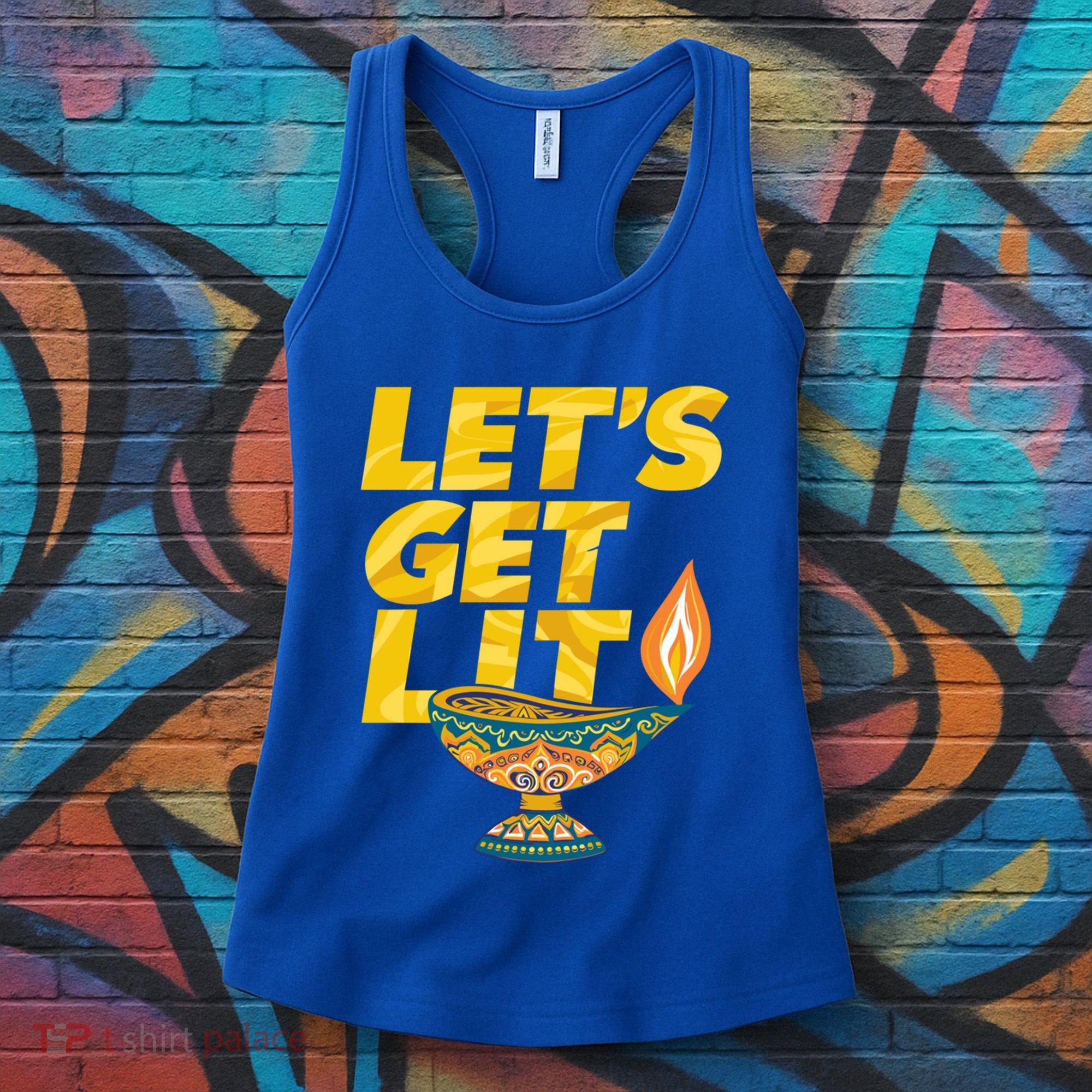 LetS Get Lit Diwali Dia Cool Gift Women's Tank Top