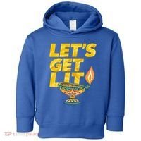 LetS Get Lit Diwali Dia Cool Gift Toddler Hoodie thumb 0