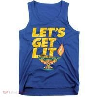 LetS Get Lit Diwali Dia Cool Gift Tank Top thumb 0
