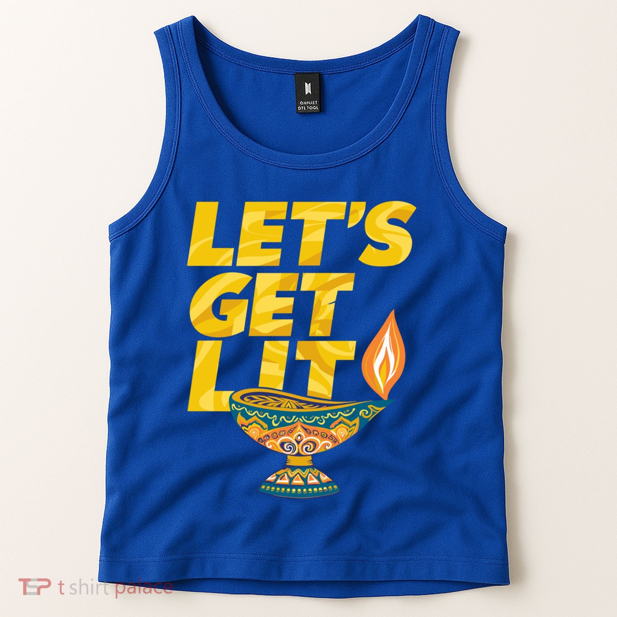 LetS Get Lit Diwali Dia Cool Gift Tank Top