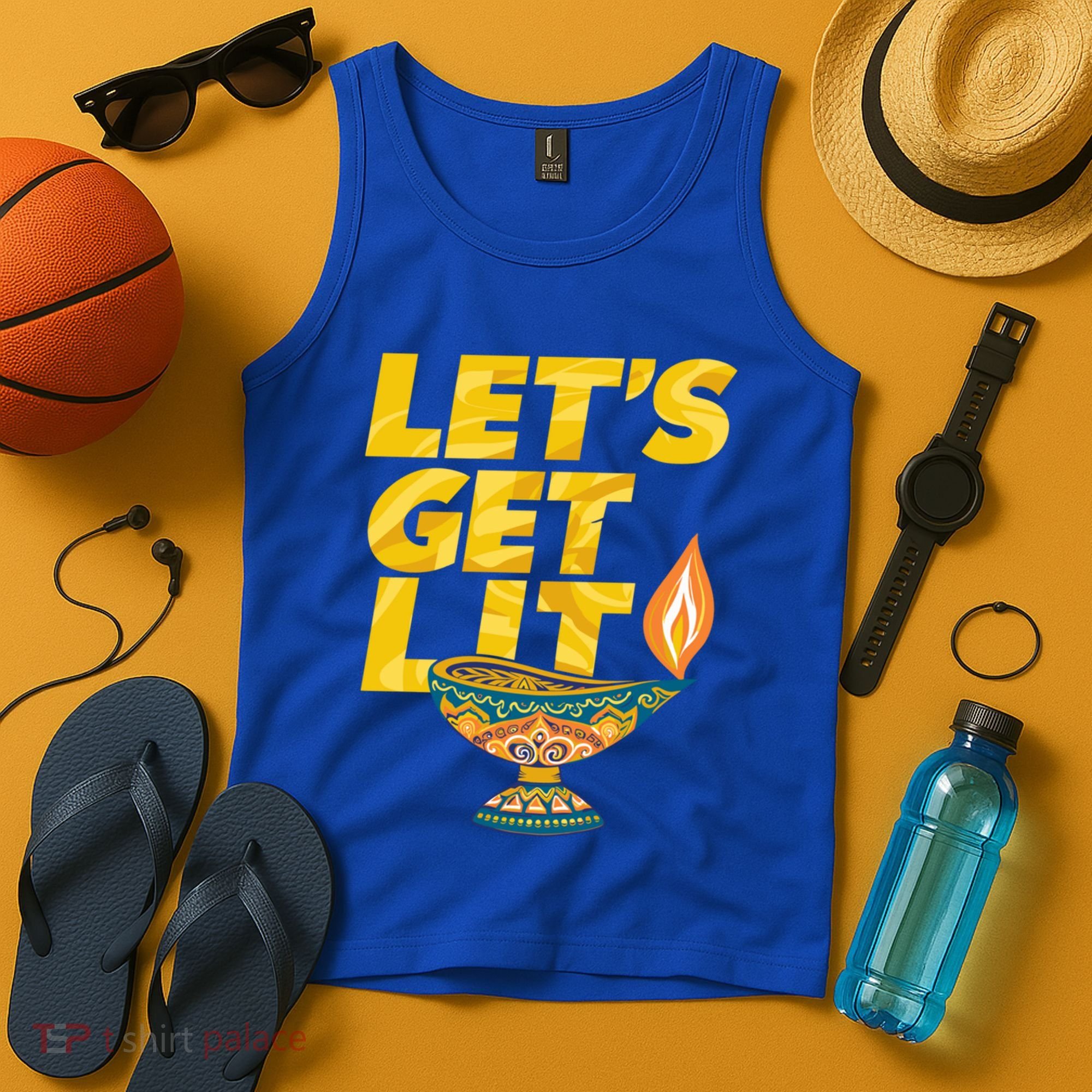 LetS Get Lit Diwali Dia Cool Gift Tank Top