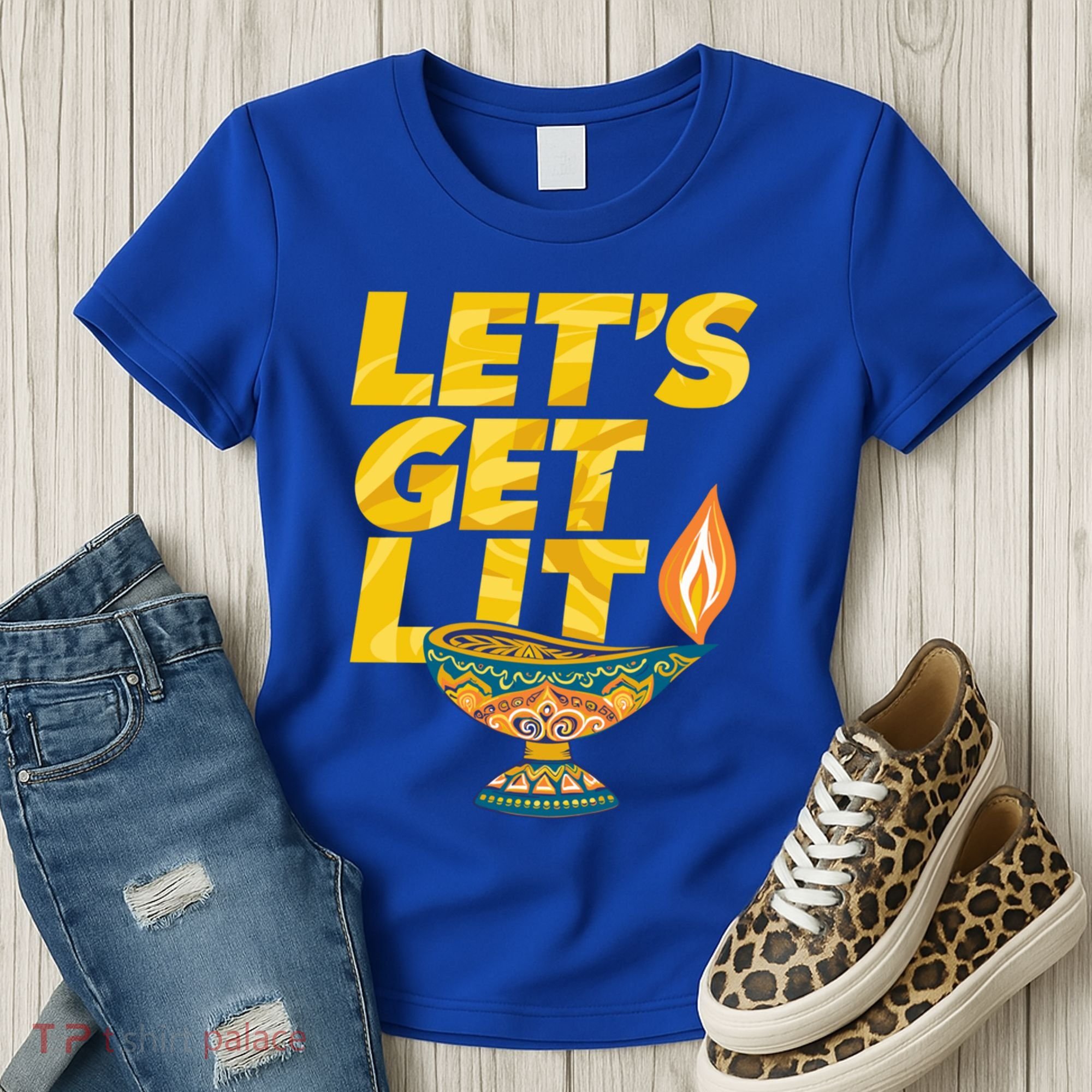 LetS Get Lit Diwali Dia Cool Gift Women's T-Shirt