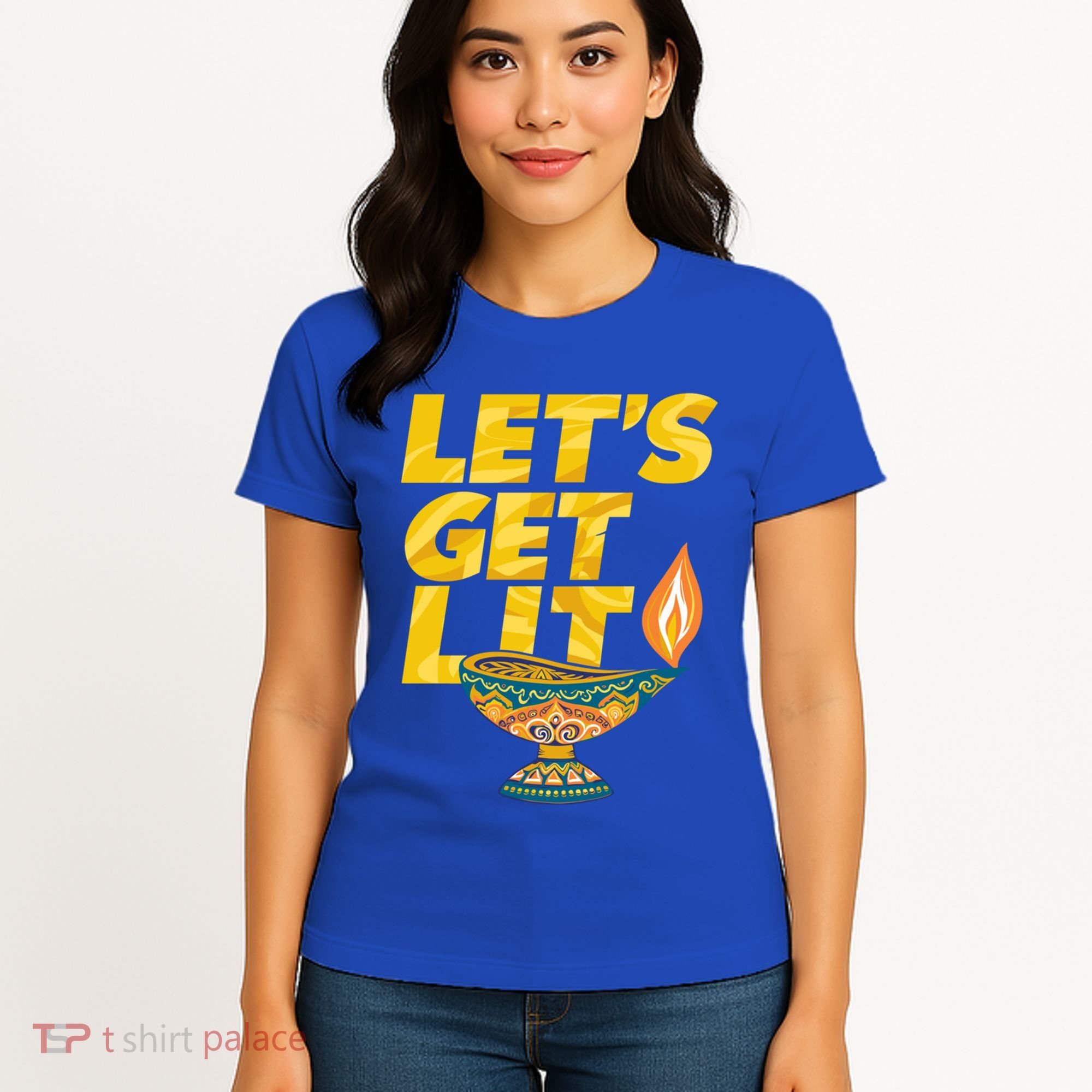 LetS Get Lit Diwali Dia Cool Gift Women's T-Shirt