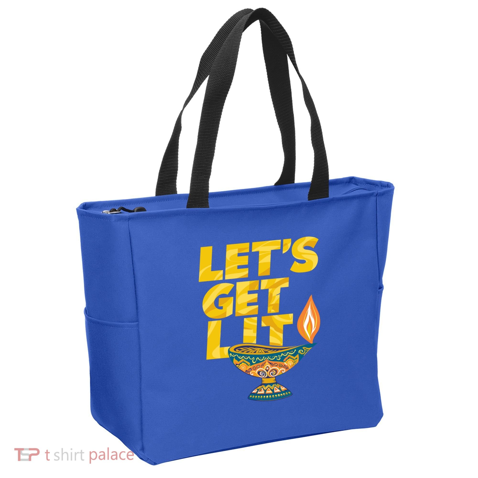 LetS Get Lit Diwali Dia Cool Gift Tote Bag
