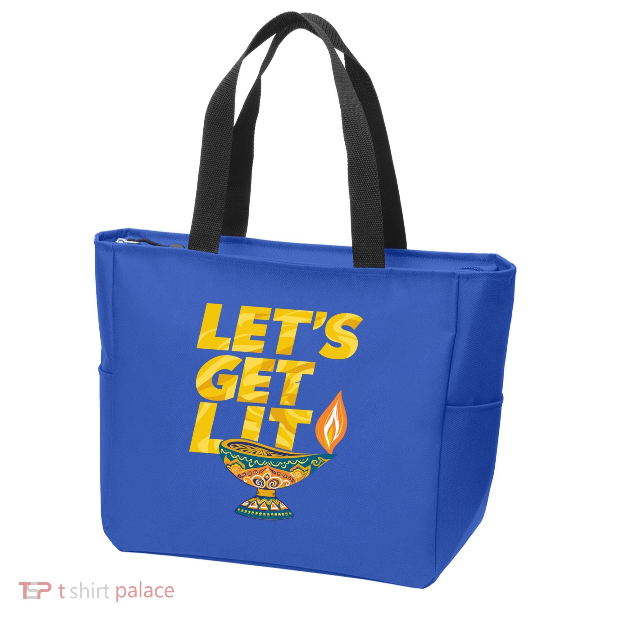 LetS Get Lit Diwali Dia Cool Gift Tote Bag