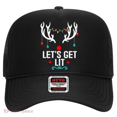 LetS Get Lit Cool Christmas Hat