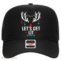 LetS Get Lit Cool Christmas Hat thumb 0