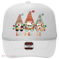 Let's Get Lit Christmas Gnome Lights Funny Xmas Gift Hat thumb 0