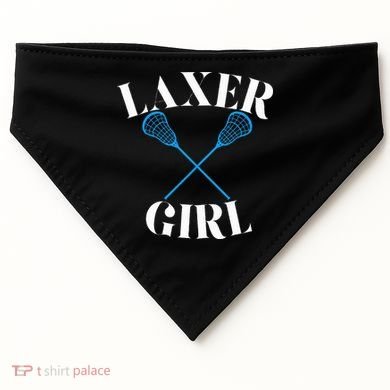 Lacrosse Girl USA-Made Doggie Bandana