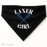 Lacrosse Girl USA-Made Doggie Bandana thumb 0