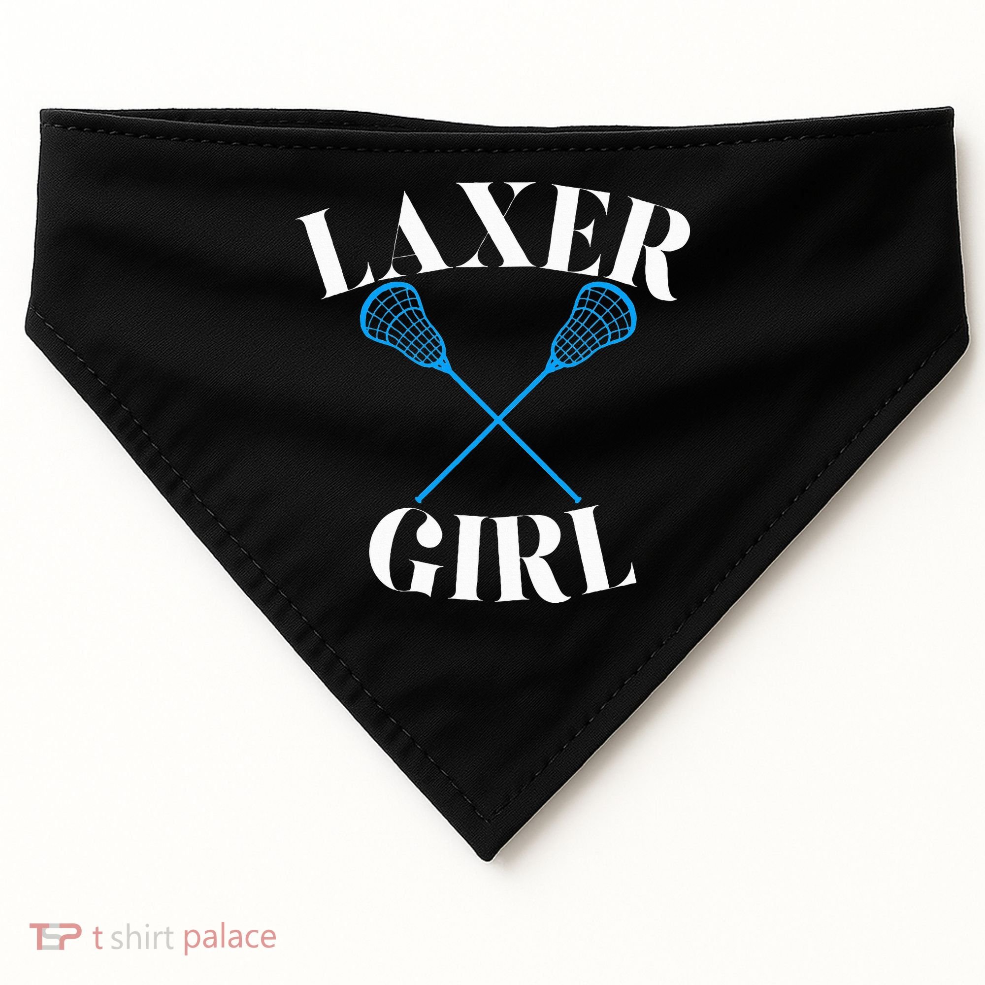 Lacrosse Girl USA-Made Doggie Bandana
