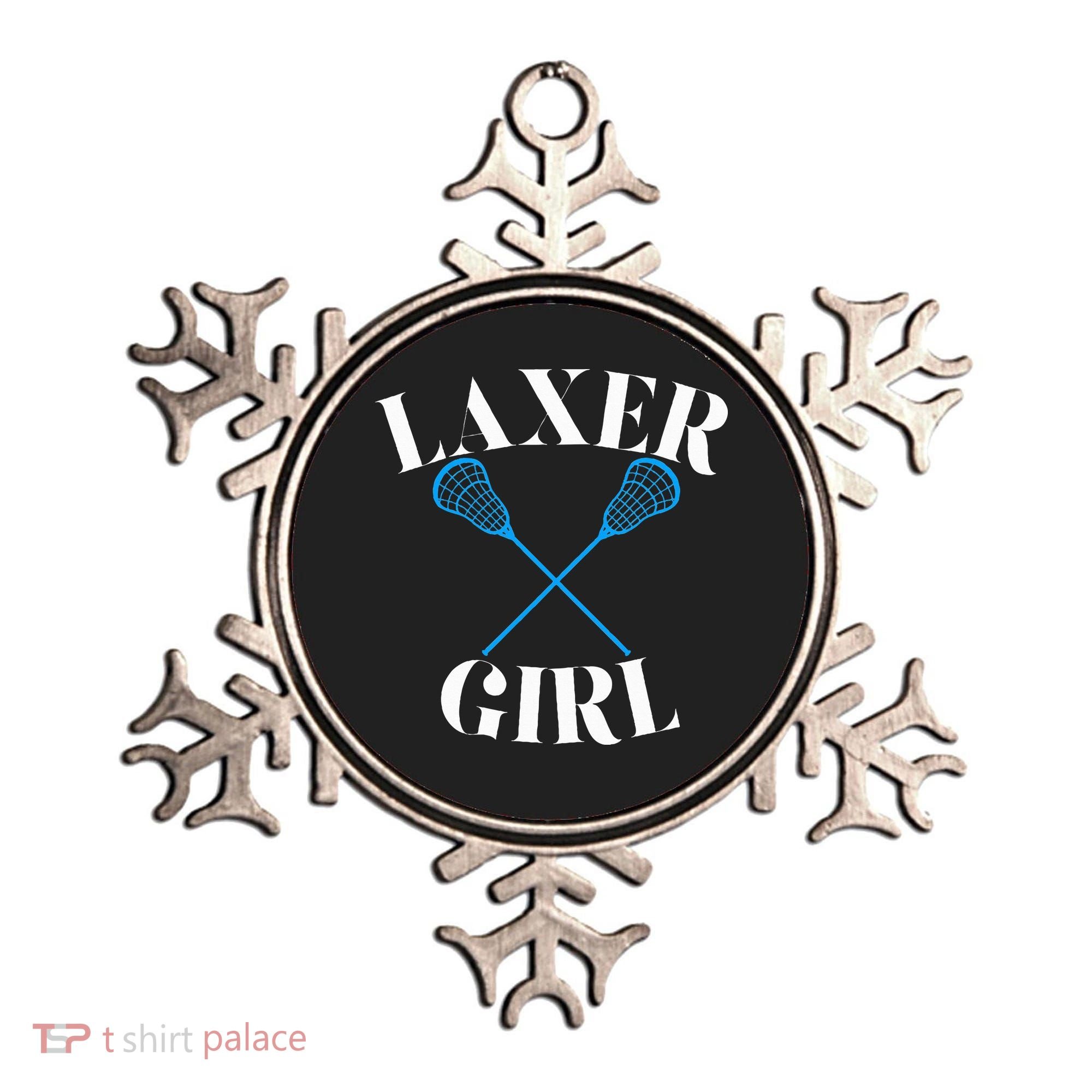 Lacrosse Girl Ornament