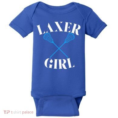Lacrosse Girl Baby Bodysuit