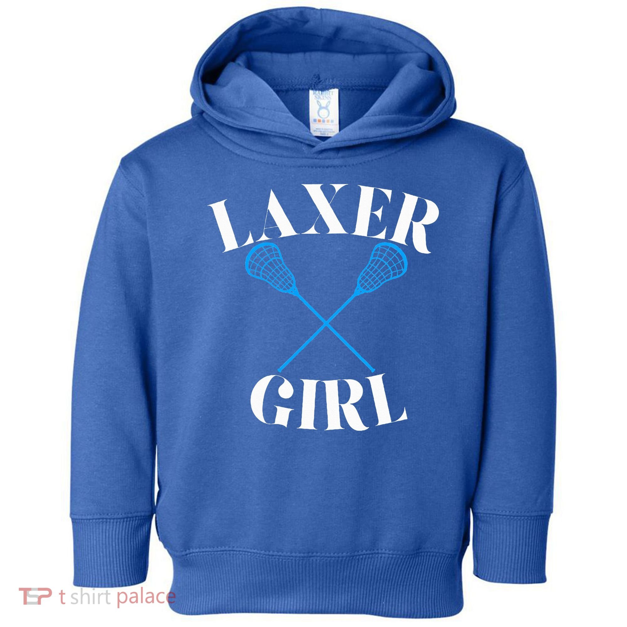 Lacrosse Girl Toddler Hoodie