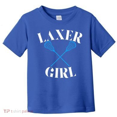 Lacrosse Girl Toddler T-Shirt