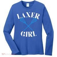 Lacrosse Girl Women's Long Sleeve Shirt thumb 0