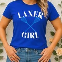 Lacrosse Girl Women's T-Shirt thumb 2
