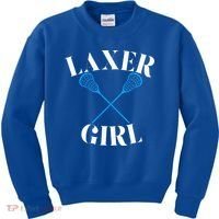 Lacrosse Girl Kids Sweatshirt thumb 0