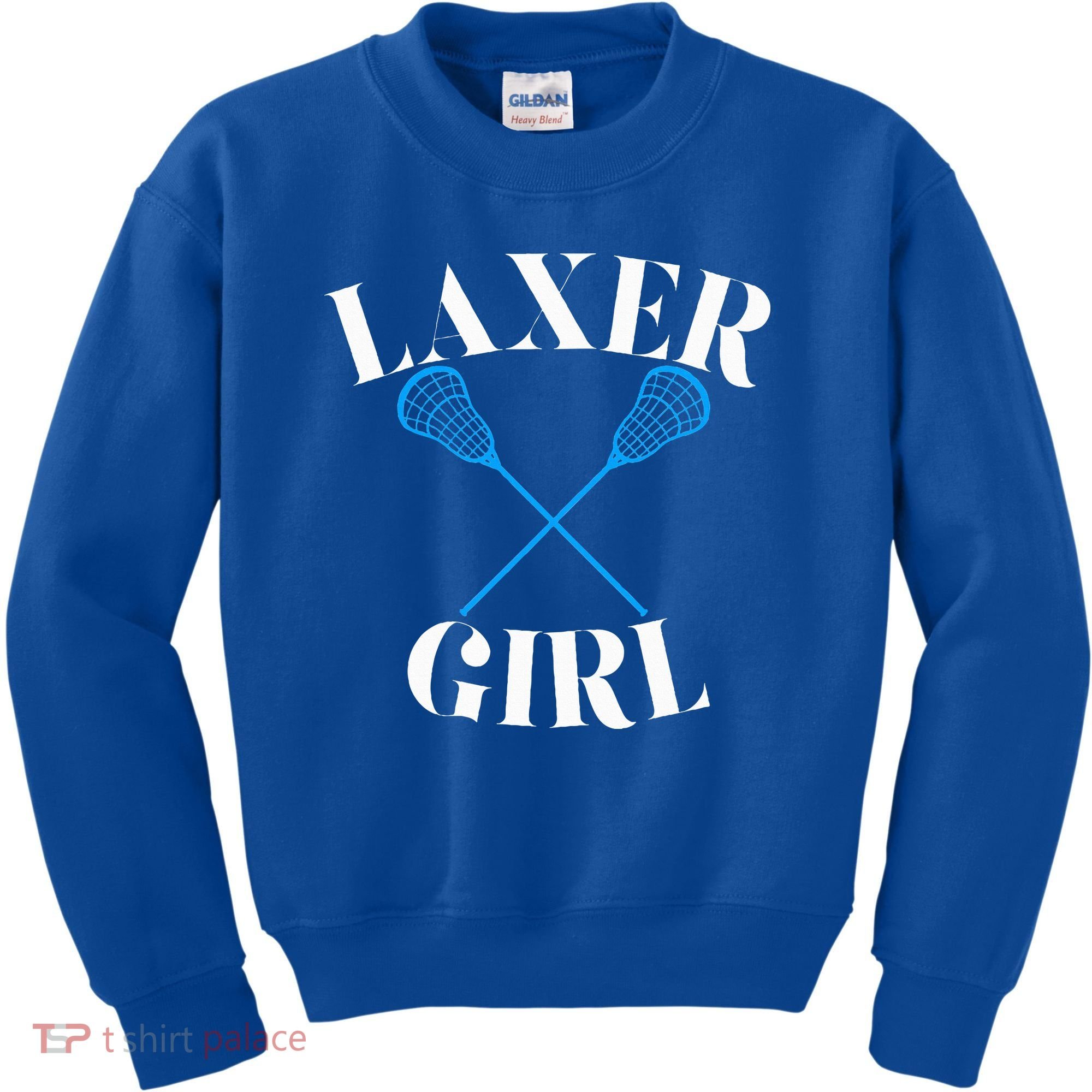 Lacrosse Girl Kids Sweatshirt