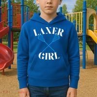 Lacrosse Girl Kids Hoodie thumb 2