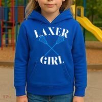Lacrosse Girl Kids Hoodie thumb 3