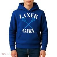 Lacrosse Girl Kids Hoodie thumb 4