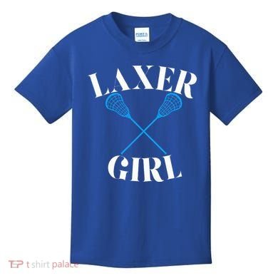 Lacrosse Girl Kids T-Shirt
