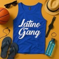 Latino Gang Latin Trap Hip Hop Rap Hispanic Cholo Grafitti Great Gift Tank Top thumb 4