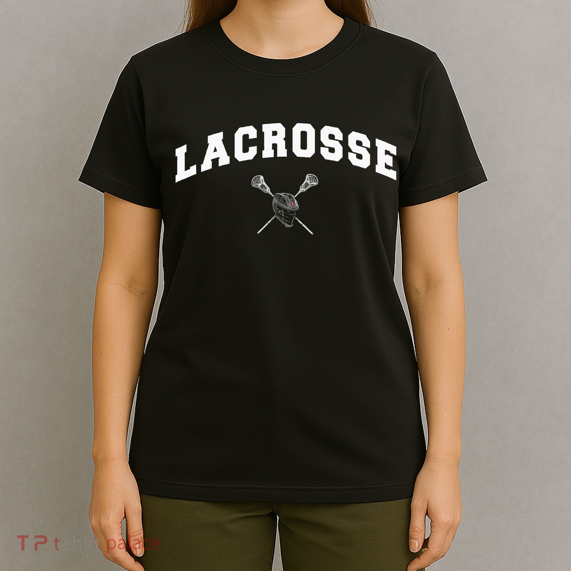 Lacrosse Gifts Lax Lacrosse Player Stick T-Shirt