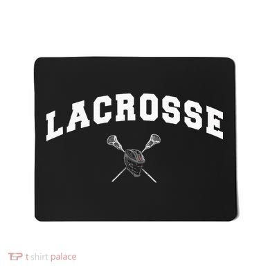 Lacrosse Gifts Lax Lacrosse Player Stick Mousepad