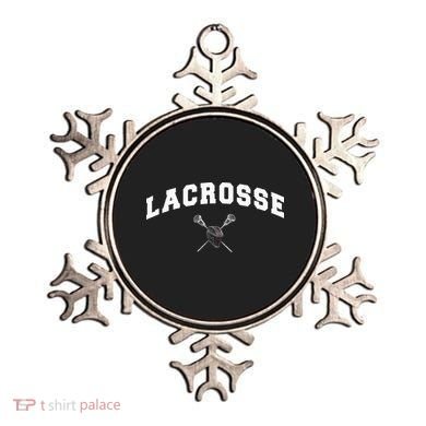 Lacrosse Gifts Lax Lacrosse Player Stick Ornament