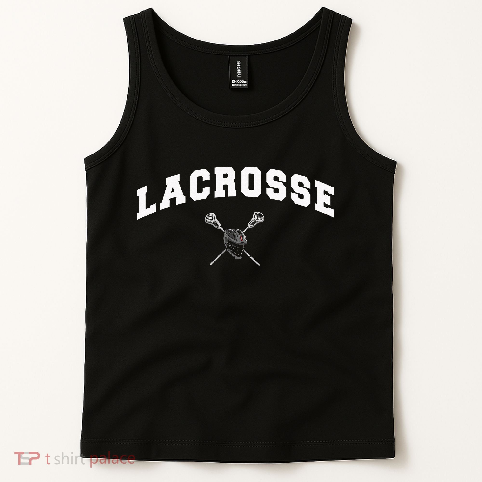 Lacrosse Gifts Lax Lacrosse Player Stick Tank Top