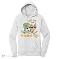 Let's Get Lucked Up St Patrick's Lucky Shamrock St Patrick's Day Beer Drinking Women's Hoodie thumb 0