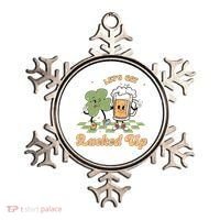 Let's Get Lucked Up St Patrick's Lucky Shamrock St Patrick's Day Beer Drinking Ornament thumb 0