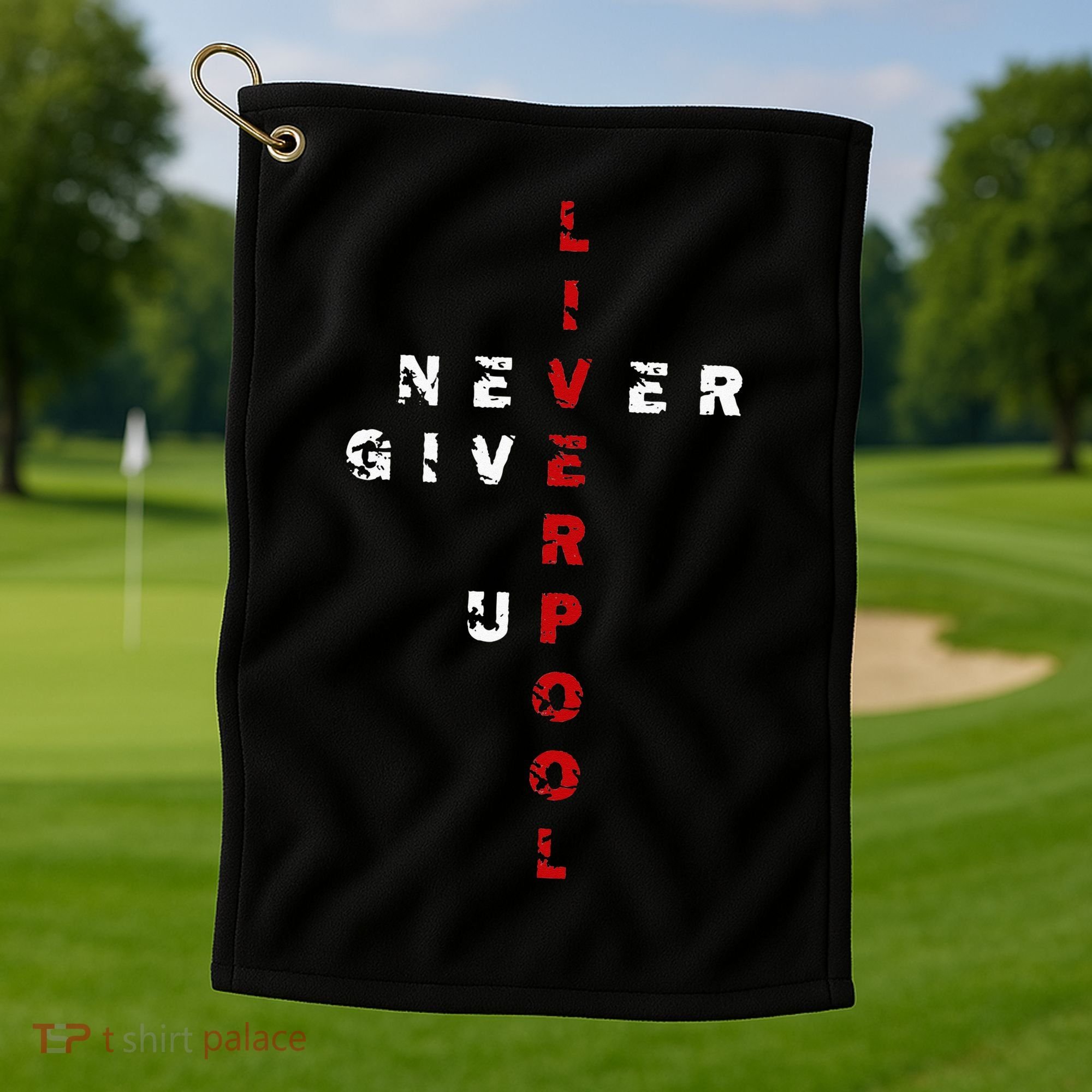 Liverpool Gift Liverpool England Great Britain Golf Towel