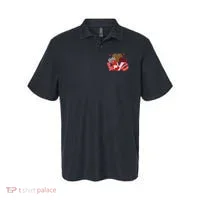Love Gnome Leopard Checkered Pattern Polo thumb 0