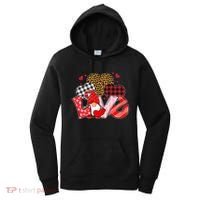Love Gnome Leopard Checkered Pattern Women's Hoodie thumb 0