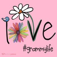 Love Grammy Life Art Flower Great Gift Coaster thumb 2